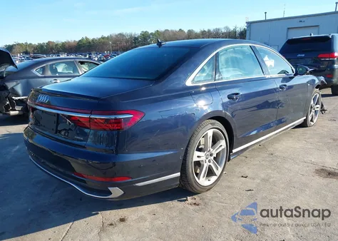 2025 Audi A8 L 55 Tfsi Quattro Tiptronic from USA, damaged, VIN WAULDAF85SN012684